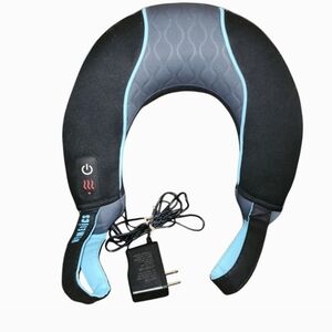 Homedics Heated Vibrating Neck Massager Dual Intensity Setting Mod#NMSQ-216H-2
